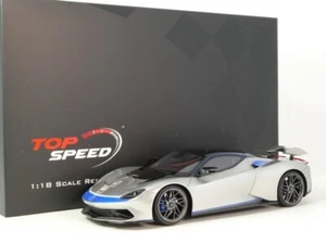 TSM Top Speed Pininfarina Battista Geneva World Premiere Gray 2019 1/18 TS0499 - Picture 1 of 4