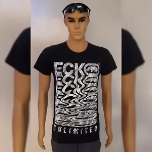 ECKO UNLTD MELTDOWN GRAPHIC TEE MEN'S REGULAR FIT SHORT SLEEVE SIZE S BLACK - Picture 1 of 10