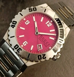 GUCCI AUTOMATIC PANTHEON SWISS MADE DIVER RED SAPPHIRE ETA 2824 2892 ASTRABYSS - Bild 1 von 7