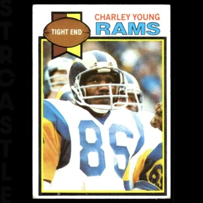 1979 Topps - Charle Young #366 Los Angeles Rams 🏈 Football Card - Image 1 of 3