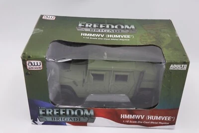Auto World Freedom Brigade HMMWV Humvee 1:18 Army Security Variant SEALED - Image 1 of 4