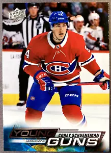 Young Guns 2022-23 cubierta superior #473 Corey Schueneman Montreal Canadiens radiocontrol - Imagen 1 de 1