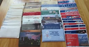 1971 to 2008 Mint Sets U.S. Mint 36 Sets P And D Mint Set Uncirculated COA Box - Picture 1 of 7