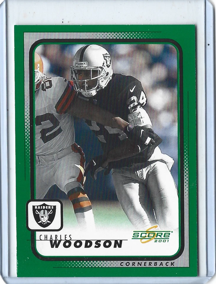 Tarjeta Score Charles Woodson 2001 #150 🏈🔥HOF'er🔥🏈 Foto 1 de 1