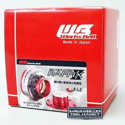 WorksBell RAPFIX II Negro 103020 Liberación Rápida Una Acción Accesorio Jefe NUEVO Foto 1 de 4