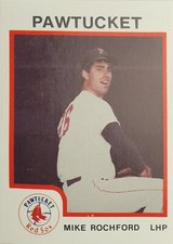 1987 Pawtucket Red Sox ProCards Minor League #59 MIKE ROCHFORD (A)