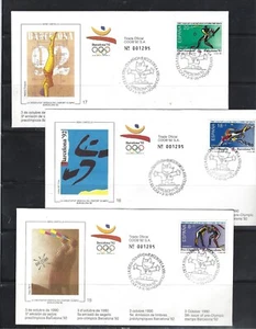 BARCELONA 92 COOB UMSCHLÄGE 15/17 5 PREOLIMP. MATTEN. COBI OFFIZIELLE UMSCHLÄGE - Bild 1 von 1