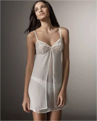 NWT Malizia La Perla CANARIE Silk Babydoll, sz 2 / S or 3 / M *$213* *** - Image 1 of 4