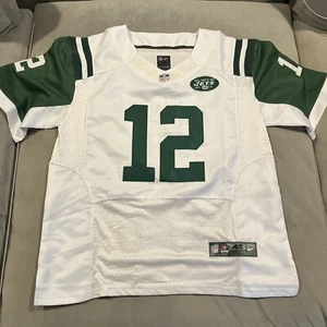RARE -Nike On Field - New York Jets - Joe Namath - #12 White Jersey - Size 48/XL - Picture 1 of 4