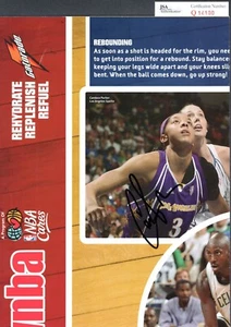 JSA Candace Parker  Autographed Signed 17x22 Poster Los Angeles Sparks TRB 423 - Picture 1 of 1