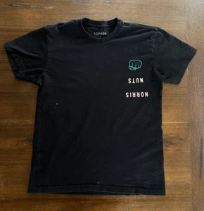 The Norris Nuts Legends Catch Me Knuckles Black Logo Graphic Shirt size S 10 12 - Picture 1 of 2