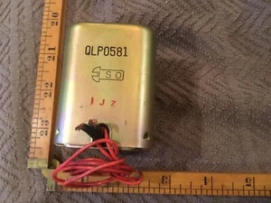 Vintage S O Electrical Transformer, QLP0581 Box Labeled 8 Vac - Picture 1 of 6
