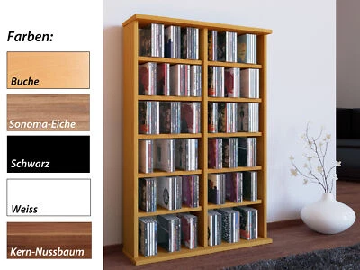 Holz CD DVD Stand Regal Schrank Ständer Ronul - Bild 1 von 3