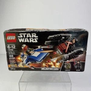 LEGO Star Wars: A-Wing vs. TIE Silencer (75196) Sealed Damaged Box - Picture 1 of 7