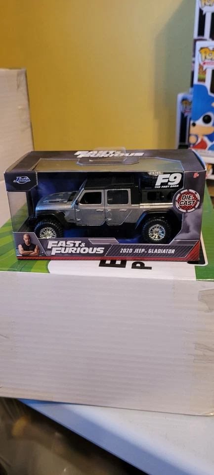 Jada - Fast & Furious 2020 Jeep Gladiator Diecast Silver 1 32