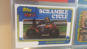 2008 TOPPS MEGO MUSEUM ACTION JACKSON SCRAMBLE CYCLE PROMO CARD ONLY 30 MADE # 2 - Picture 1 of 2