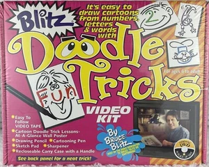 Blitz Doodle Tricks Video Kit DVD In Place Of The VCR Tape - Picture 1 of 15