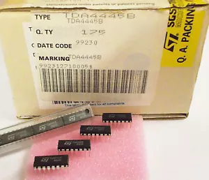 3 pieces TDA4445B SOUND IF AMPLIFIER = TDA4445A + AM DEMUDOLATOR NEW ~ - Picture 1 of 12