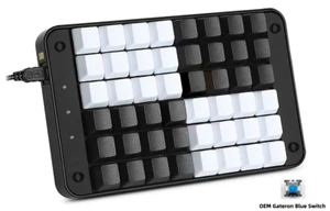 48 Keys Single-Handed Mechanical Keyboard Keypad with OEM Gateron Blue Switches - Picture 1 of 6