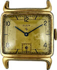 Vintage Elgin 15 Jewel Men's Mechanical Wristwatch 554 10K Gold Filled For Parts