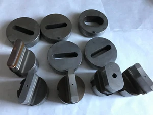 SET 5 WIEDEMANN OVALE/RUNDE STANZFORMEN-SETS .500X2.500,M.472X2.362,1.250X2.3,ET  - Bild 1 von 12