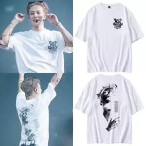 T-Shirt Kpop Jackson Wang Magic Man World Tour T-Shirt Baumwolle weiß - Bild 1 von 6