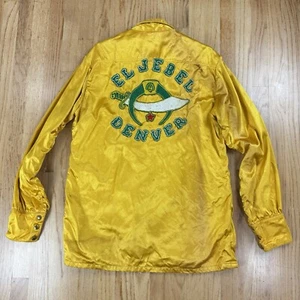 Vintage El Jebel Denver Band Long Sleeve Full Zip Shirt Jacket 1950s 60s - Picture 1 of 19