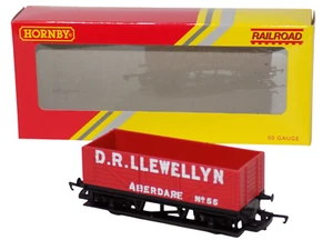 Hornby R6721 LWB open wagon 'D.R.Llewellyn' OO gauge - Foto 1 di 5