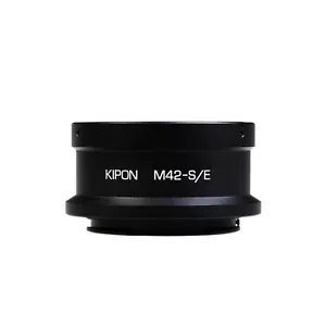 KIPON Adapter for M42 Screw Mount Lens to Sony E Mount Mirrorless Camera - Picture 1 of 5