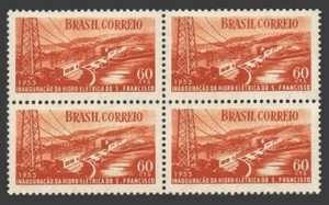 Brazil 815 block/4,MNH.Michel 867. San Francisco Hydroelectric Plant,1955. - Picture 1 of 1