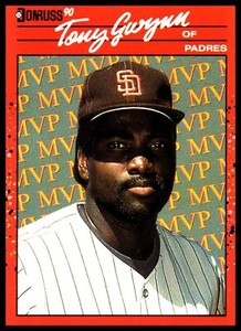1990 Donruss #BC-4 Tony Gwynn Bonus MVP's