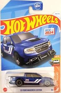Hot Wheels - 2024 HW Hot Trucks 10/10 '22 Ford Maverick Custom 196/250 (BBHRY78) - Picture 1 of 1