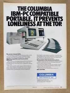 1984 Columbia VP Portable Computer vintage print Ad - Picture 1 of 1