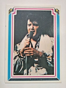 1978 Boxcar #8 Elvis Presley Trading Card Elvis Fact No. 8 Singing Jumpsuit - Picture 1 of 14