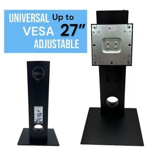 Universal VESA 75/100 Height Adjustable Monitor Stand up to 27-inch DELL HP LG