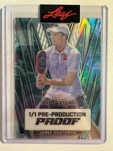 K247,765 - 2024 Leaf Metal Pre Production Water James Ignatowich #1/1 - Picture 1 of 1
