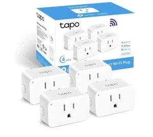 TP-LINK MINI WIFI SMART PLUG WI-FI WORKS WITH ALEXA OCCUPIES ONE SOCKET SEALED - Picture 1 of 6
