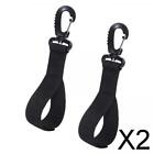 2X 2x Kayak Paddle Holder Strap Dinghy Rowing Inflatable Boat Canoe Oars Keeper