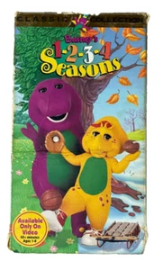 Barney - Barneys 1-2-3-4 Staffeln (VHS, 1996): Kids Kinder TV Show - Bild 1 von 4