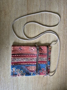 BOLSO BANDOLERA ESTILO TAPIZ BOHO FESTIVAL ESTILO HIPPIE - Imagen 1 de 3