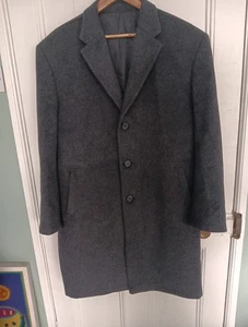 Christian Dior Men's Wool And Cashmere Grey Overcoat L - Picture 1 of 8