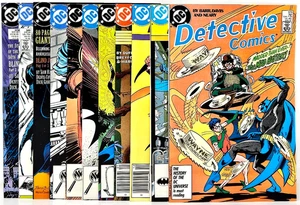 DC Detective Comics Batman 573 579 581 582 591 592 593 594 598 599 600 9.0 VF/NM - Picture 1 of 24
