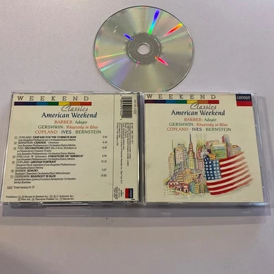 Weekend Classics - American Weekend CD 1987 Classical London Label Foto 1 de 3