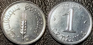 France - Vème République - 1 centime épi 1989 ! F.106/46 - Imagen 1 de 1