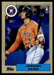 2022 Topps Archives Jeremy Peña Rookie Houston Astros #280 - Picture 1 of 2