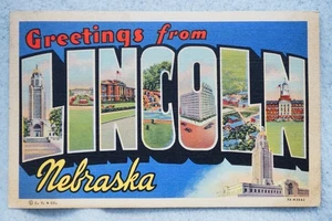Greetings from Lincoln Nebraska - Picture 1 of 2