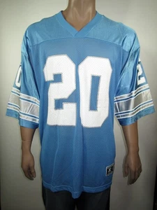 Barry Sanders Detroit Lions Starter Jersey 52 XL NWT VERY RARE NFL #20 Vtg 90s - Picture 1 of 5