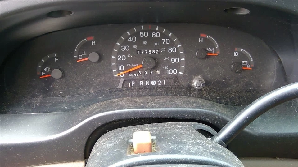 Velocímetro Cluster MPH compatible con 97 Ford E150 Van 250339 Foto 1 de 4