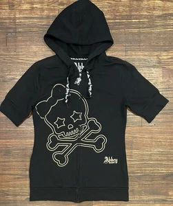 Abbey Dawn Avril Lavigne Mujer’s Talla Grande Sudadera con Capucha Oro Calavera Logo De Colección Años 2000 - Imagen 1 de 12