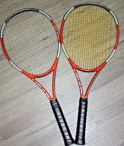 2 RAQUETAS DE TENIS HEAD LIQUIDMETAL RADICAL OS 107 EMPUÑADURAS 4 1/4" EMPUÑADURAS NUEVAS EMPUÑADURAS - Imagen 1 de 7